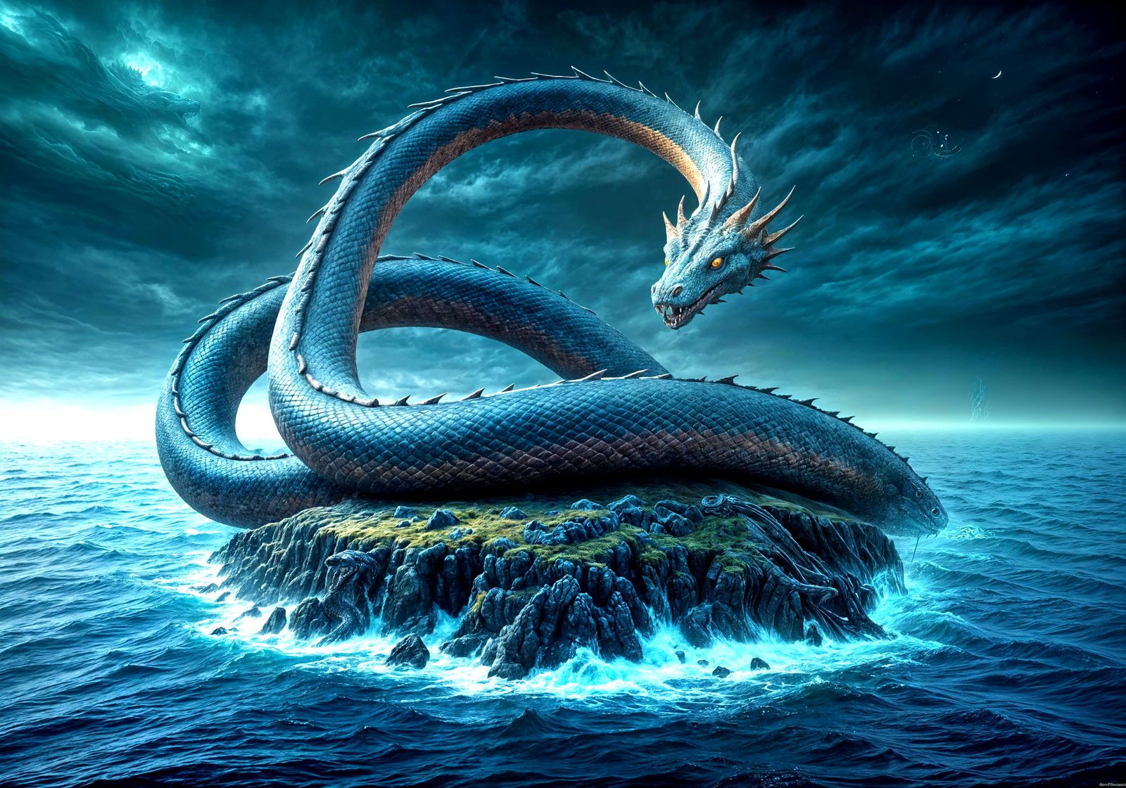 Jörmungandr: Viking World Serpent of Norse Mythology