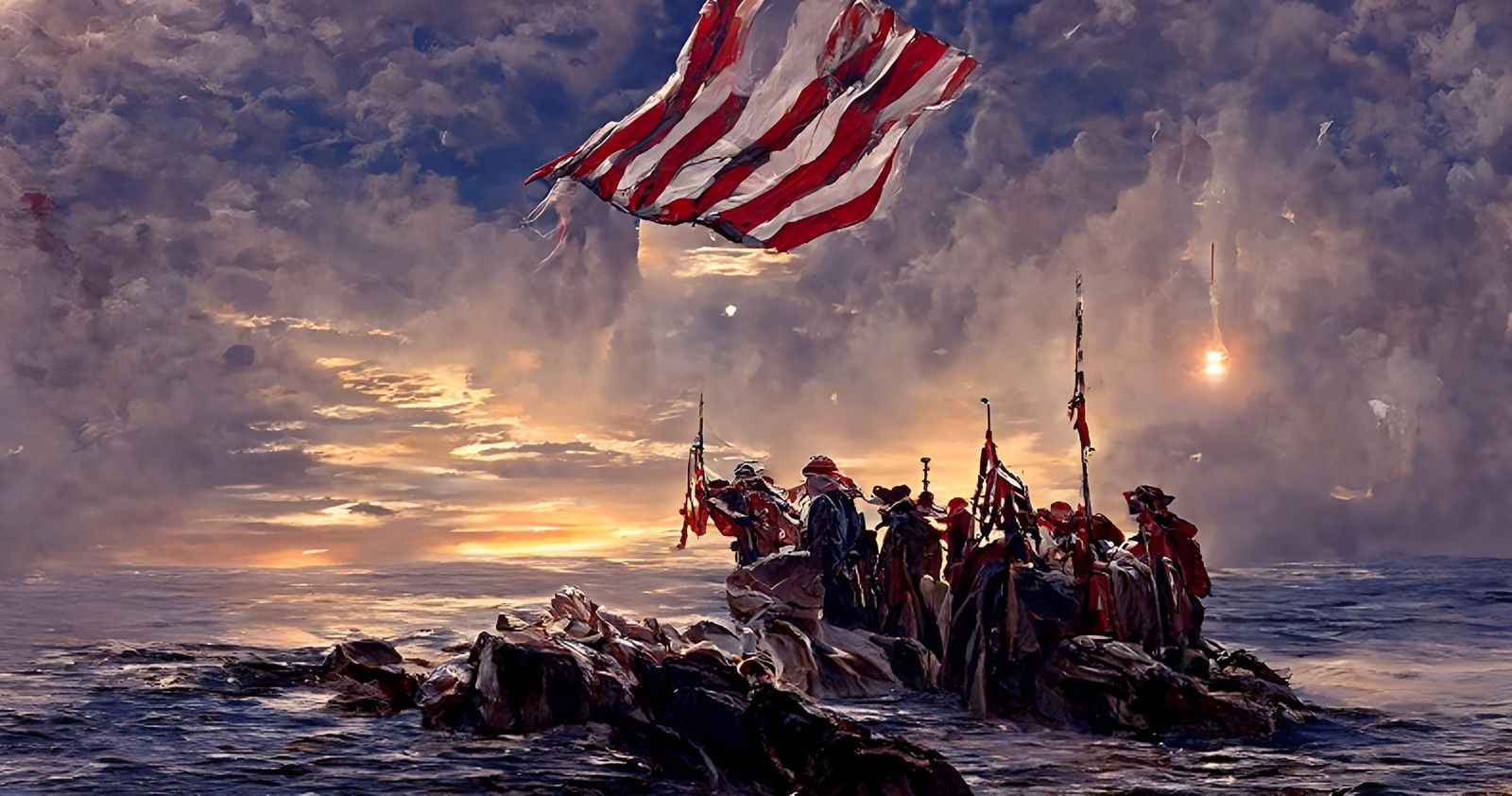 Star-Spangled Banner at Dawn's Early Light