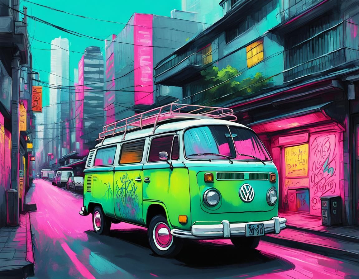 Kombi on the streets