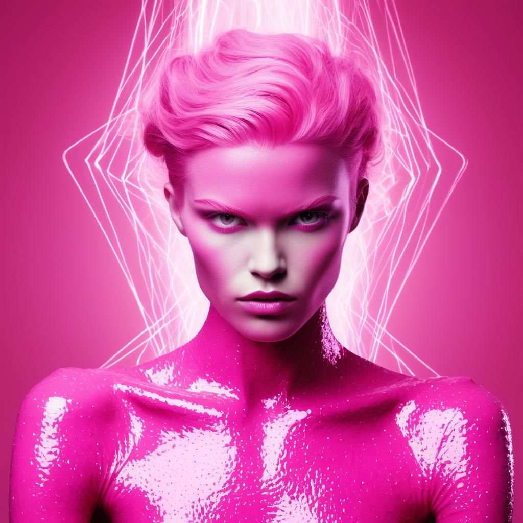 Conceptual Pink Energy Design Exploring Gender Dynamics