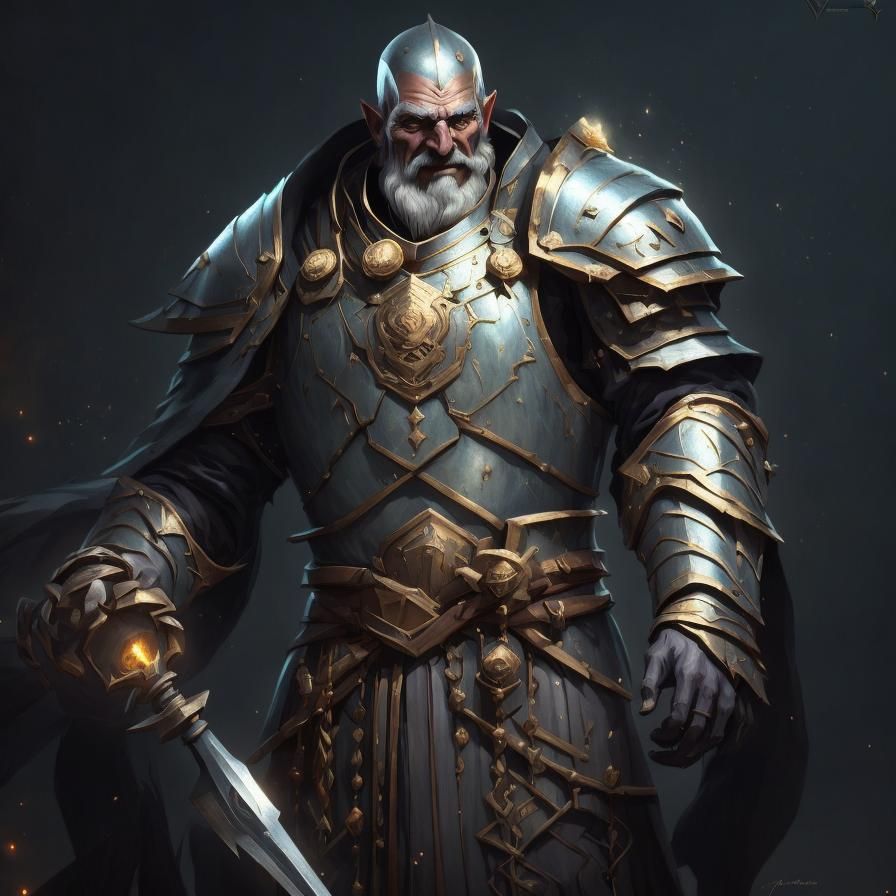 Warforged in Workshop: Dark Fantasy Concept Art