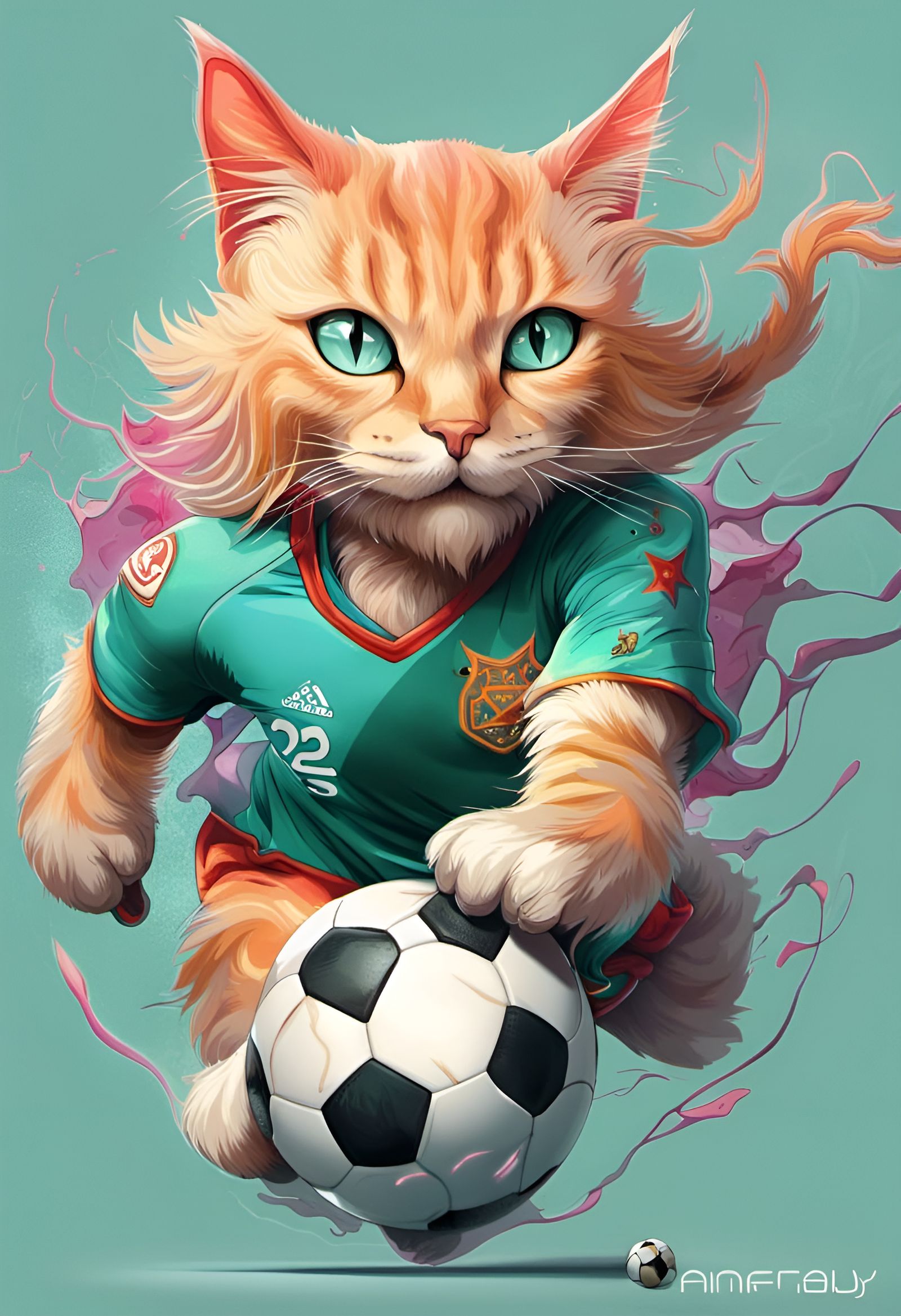 Soccer Cat 4