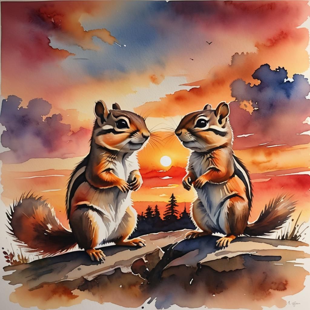 Chipmunks in Love