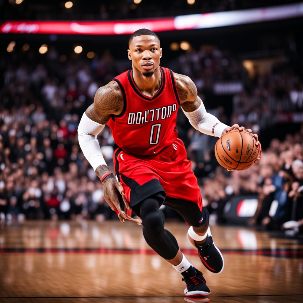 Damian Lillard: Professional Photography Portrait