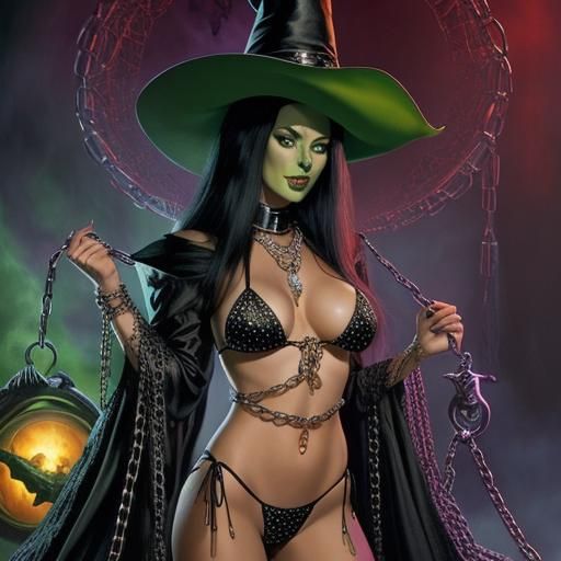 Fantasy Portrait: The Wicked Witch of the West