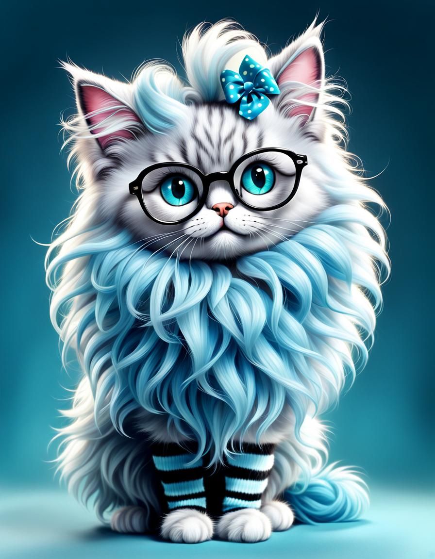 Lil Blue Cat