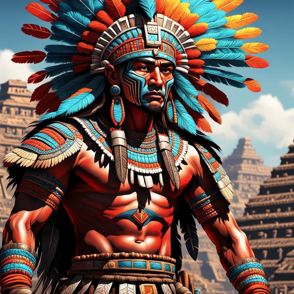 Aztec warrior