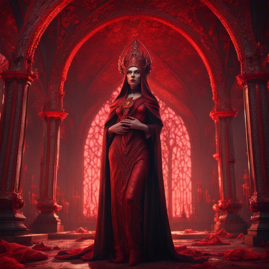 Our Lady Babalon: Detailed Fantasy Concept Art