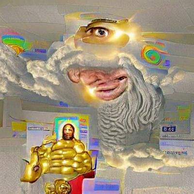 AI Image of a God