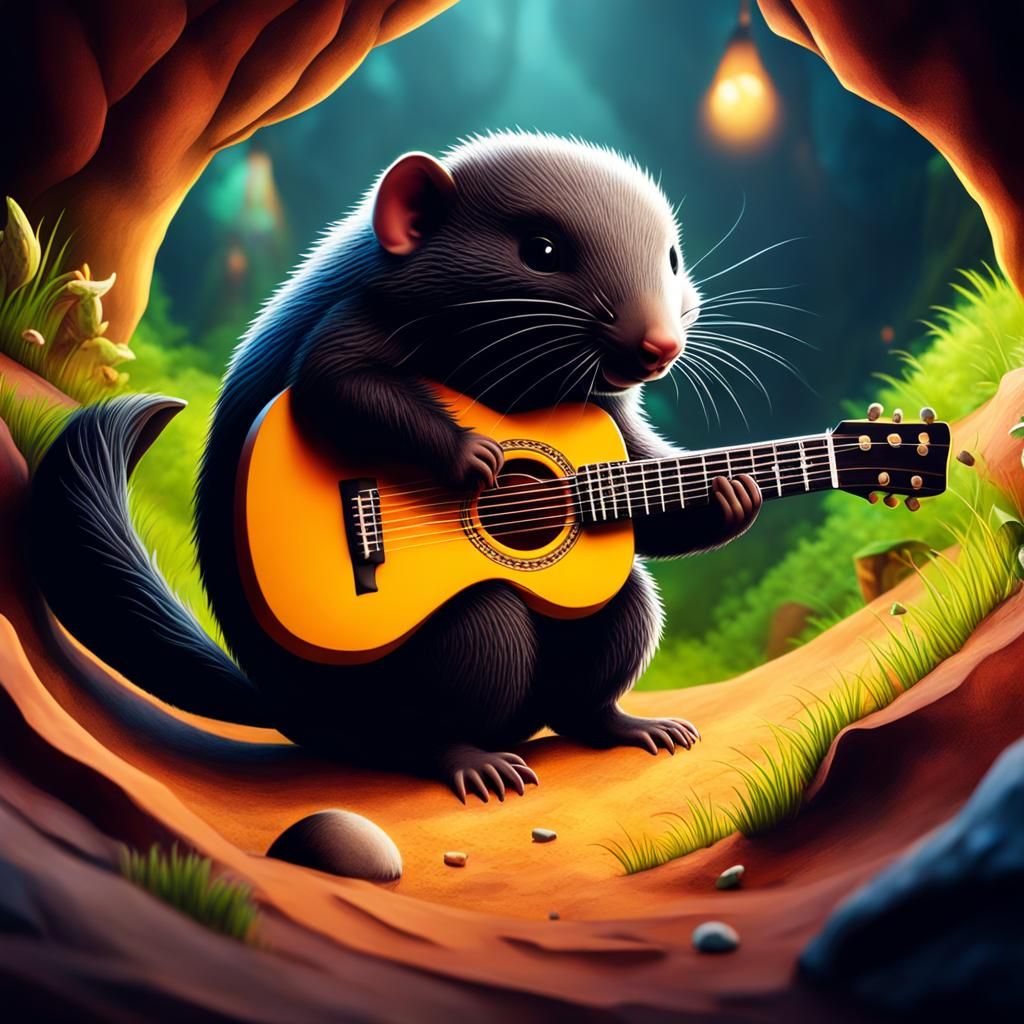 Surreal Mole City Beneath Earth in 4K