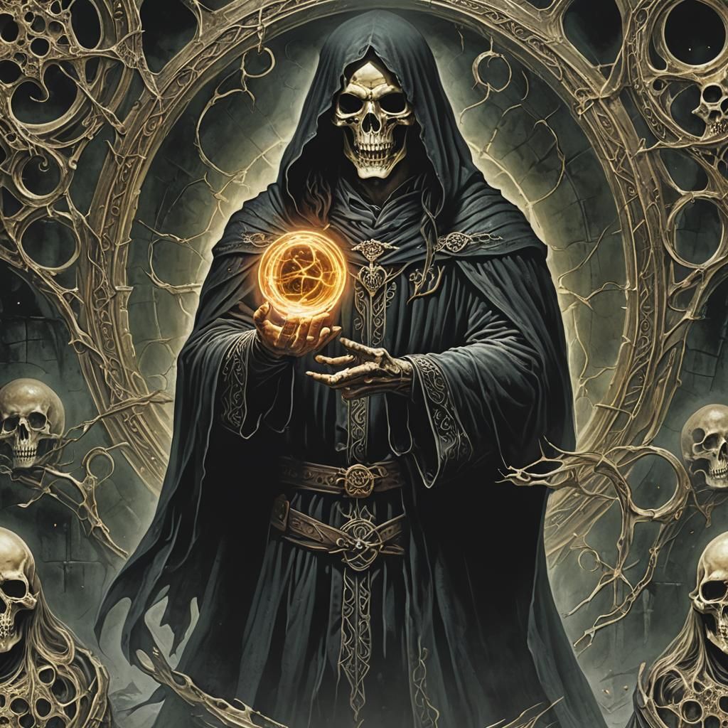 Ring of Death Magic: Fantasy Art