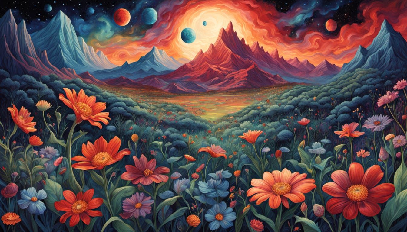 blooming meadow