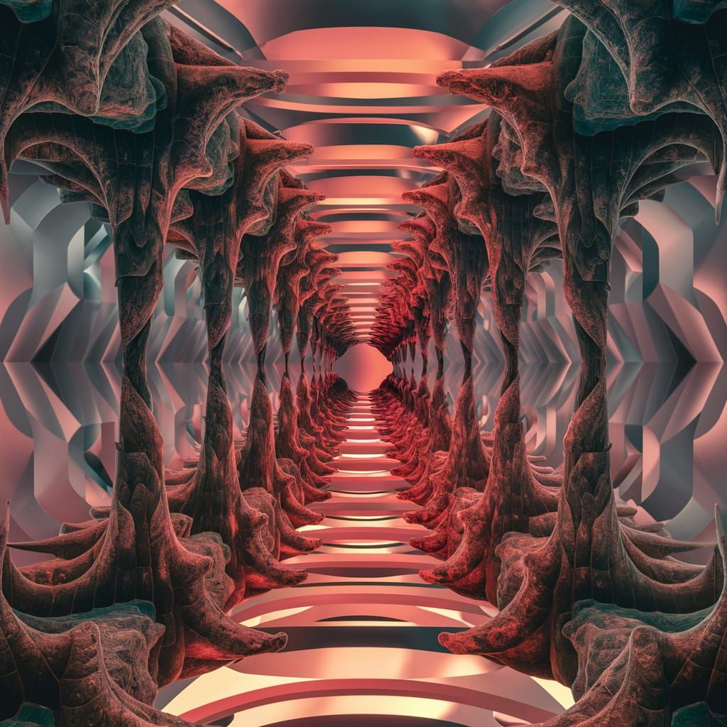 Incessant Montage of Weird Doorways Trance Reward Enigma