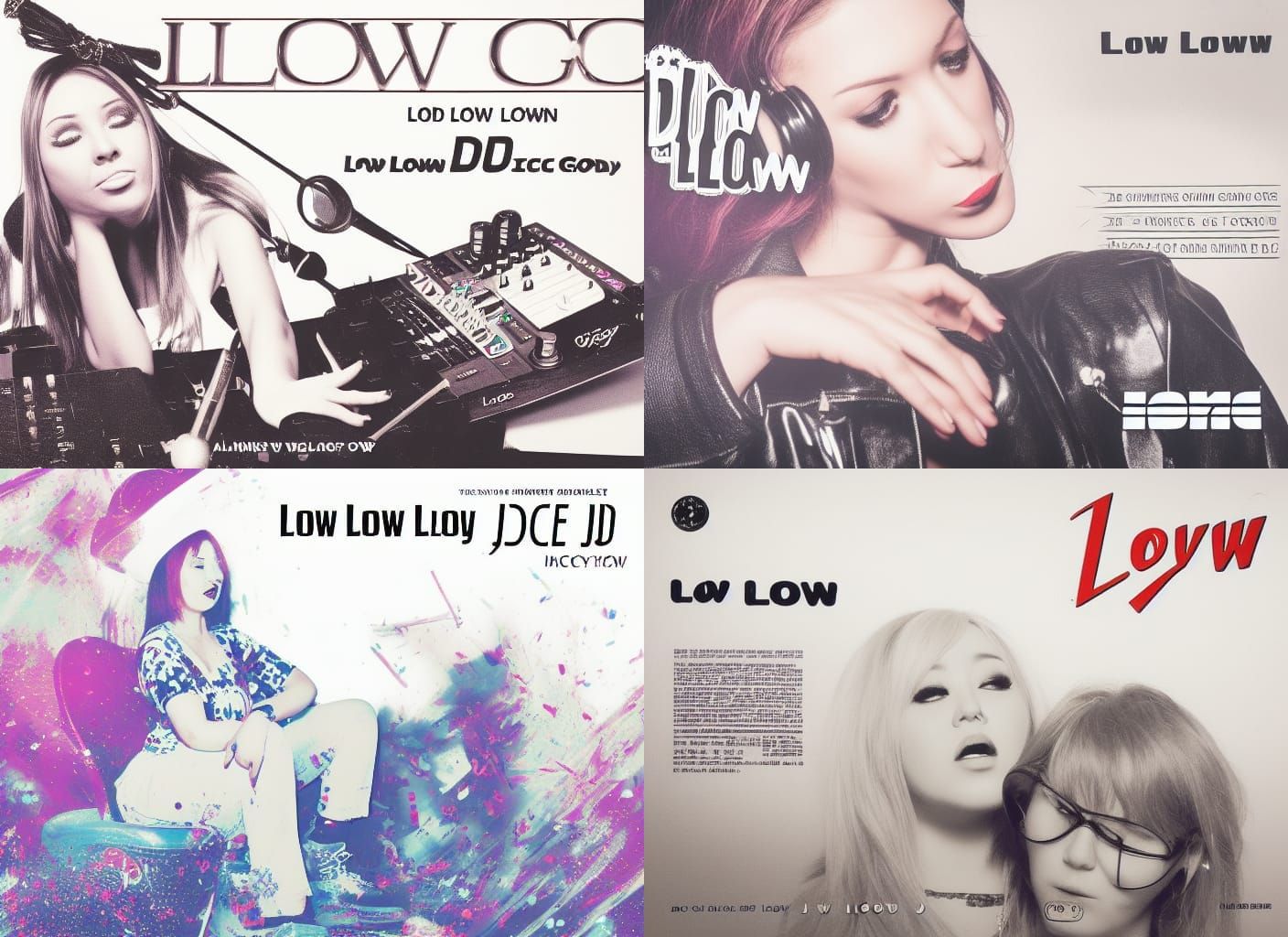 DJ Icey's 'Low Down Good Girl' Album Art