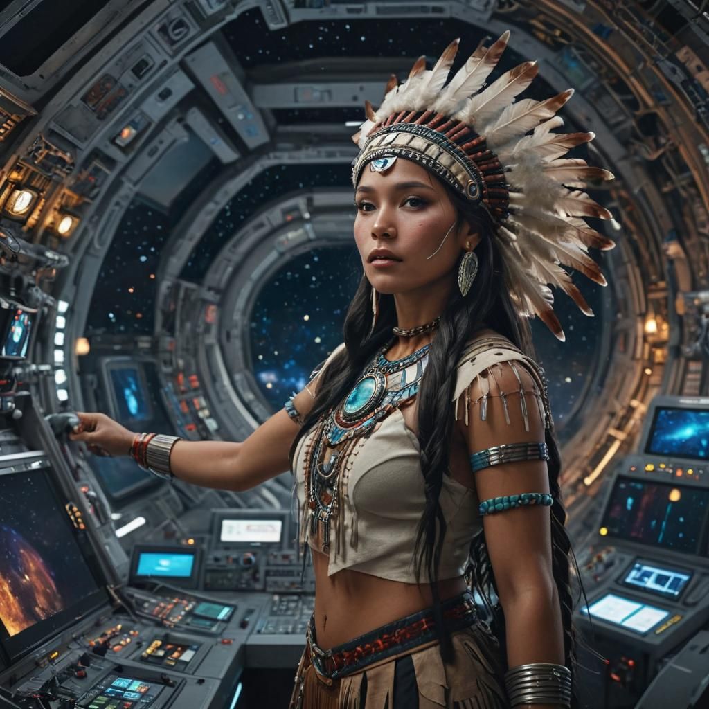Pocahontas in Space