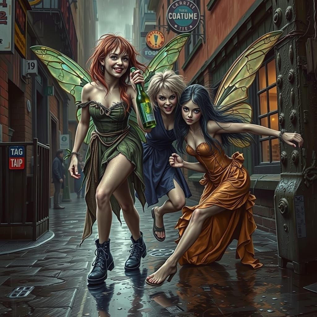 Drunk fairies
