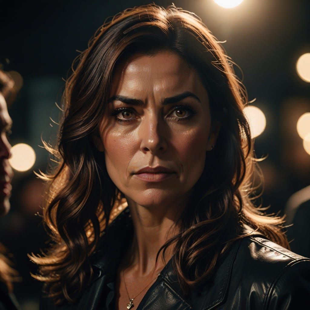 Hyperrealistic Portrait of a Determined Cypriote-American Pr...