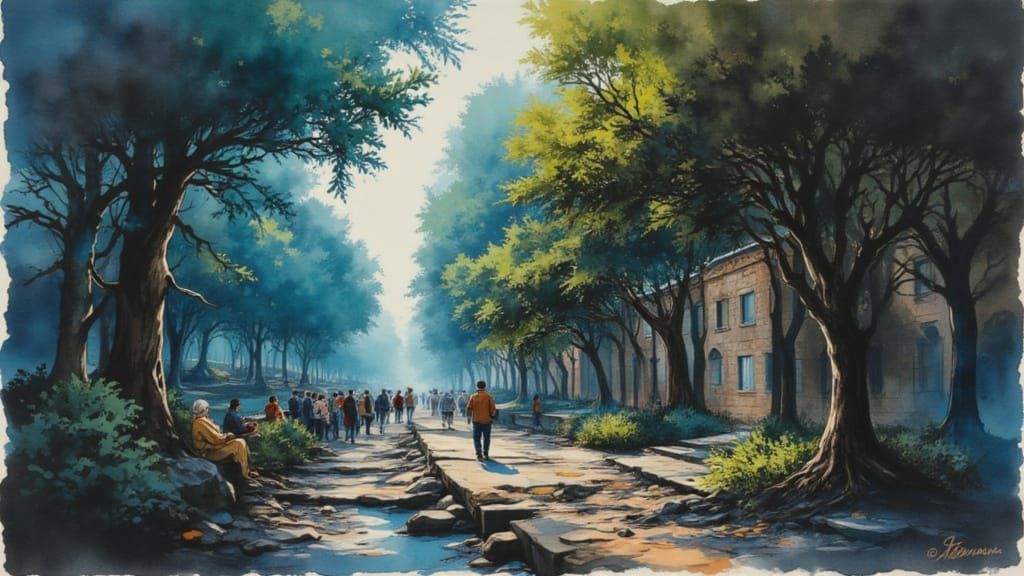 AI Generated Image with Iwa Lora Model