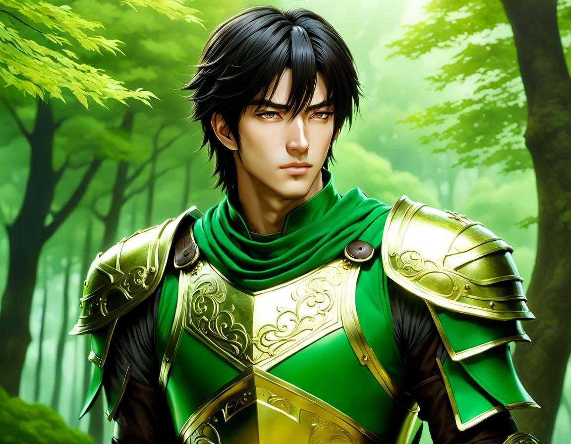 Parn from Record of Lodoss War: Detailed Portrait