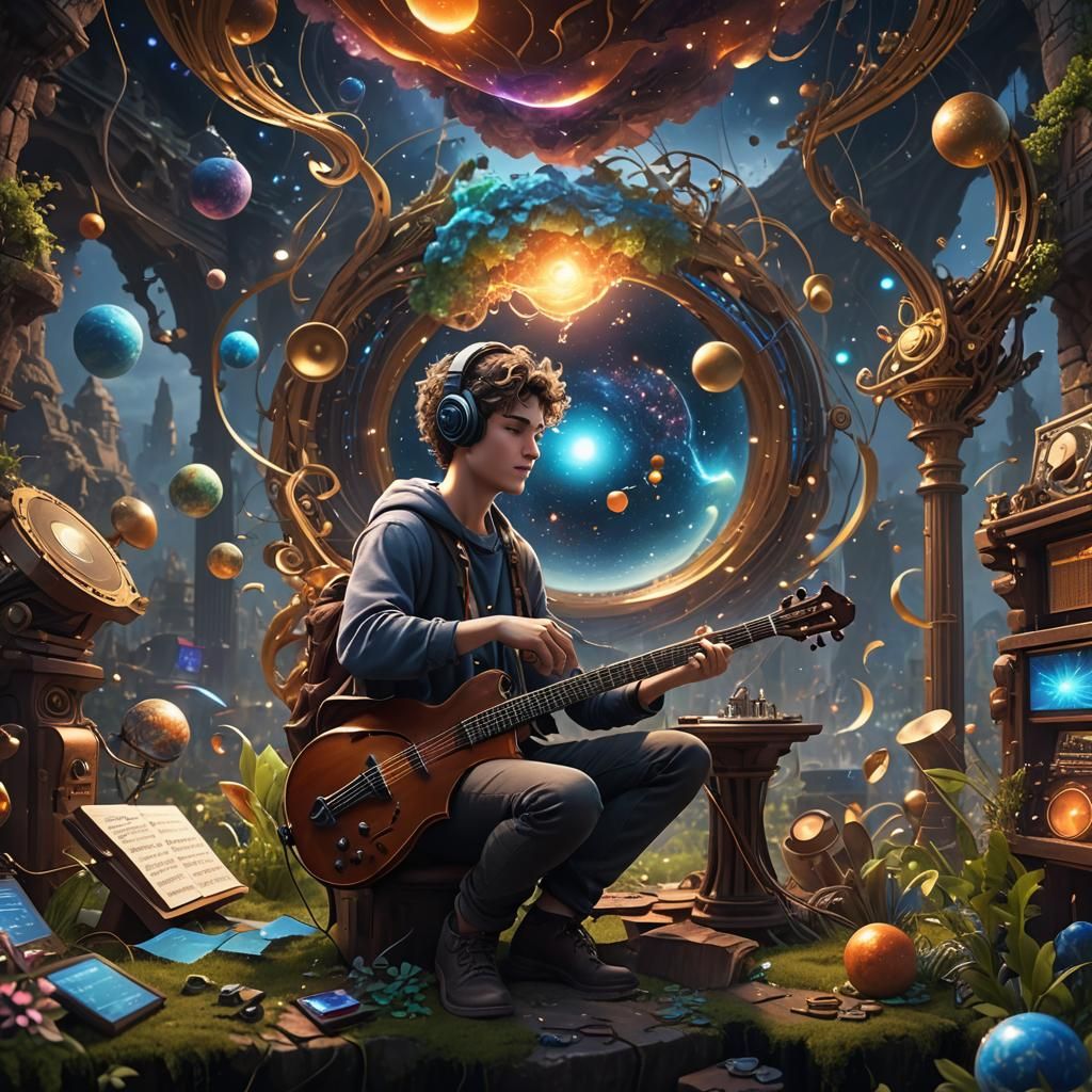 Young Man Creates World Music With His Mind