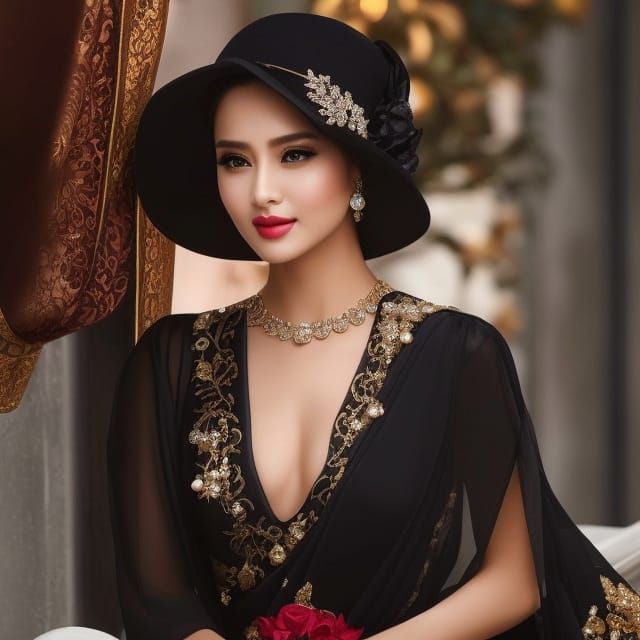 Beautiful Princess Portrait in Royo Style