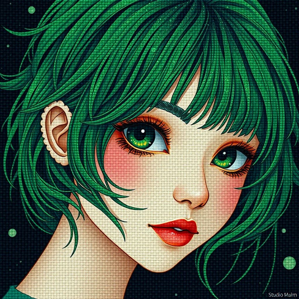 (Woven tapestry surrealism) Melody