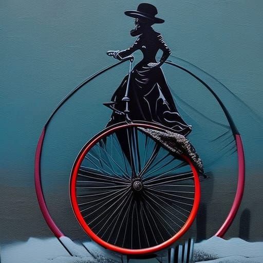 Moody Graffiti Art with Oil Gouache Effects