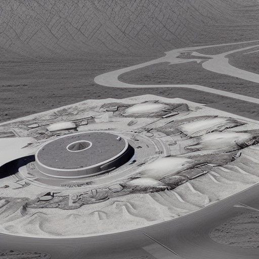 Area 57 Hangar: Classified Alien Technology in Retrofuturism