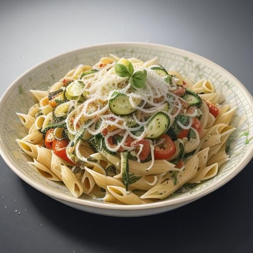 Playful Bowtie Pasta with Roasted Vegetables