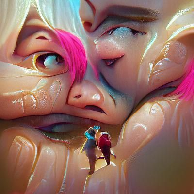 Holding Secrets: Trending ArtStation Image