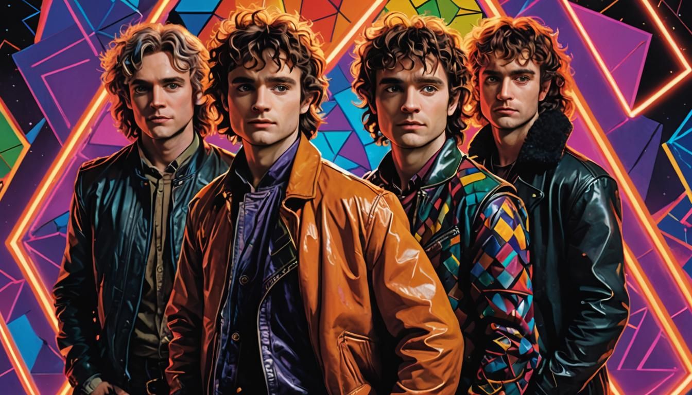 Hobbits Reimagined as a 90s Boy Band