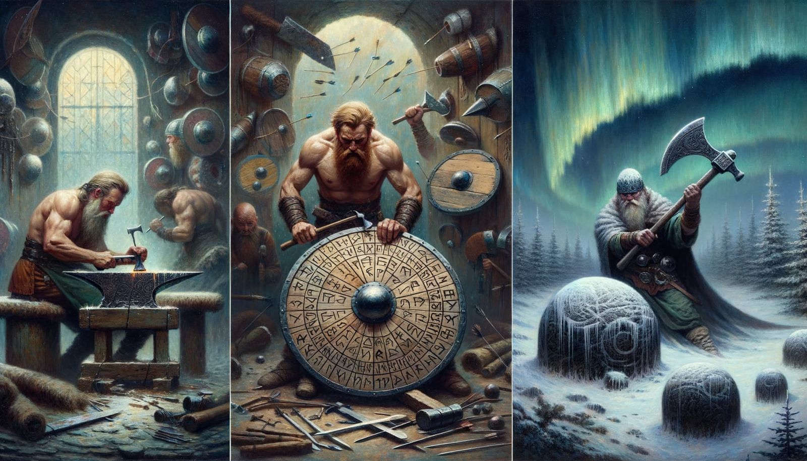 Hudson River School Masterpiece: Norse Warriors and the Fadi...