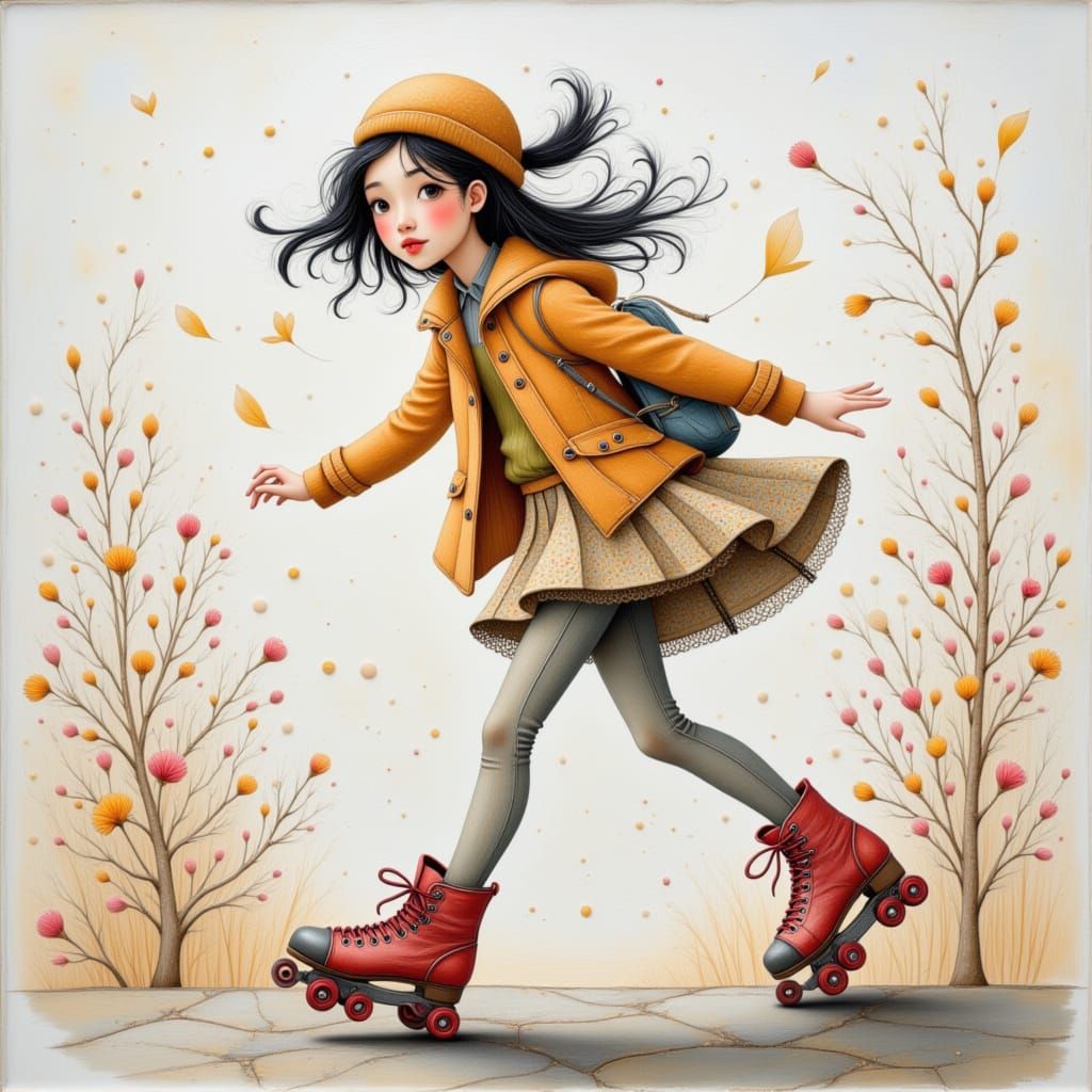 Jenny feels that rollerblading is the most efficient way to ...