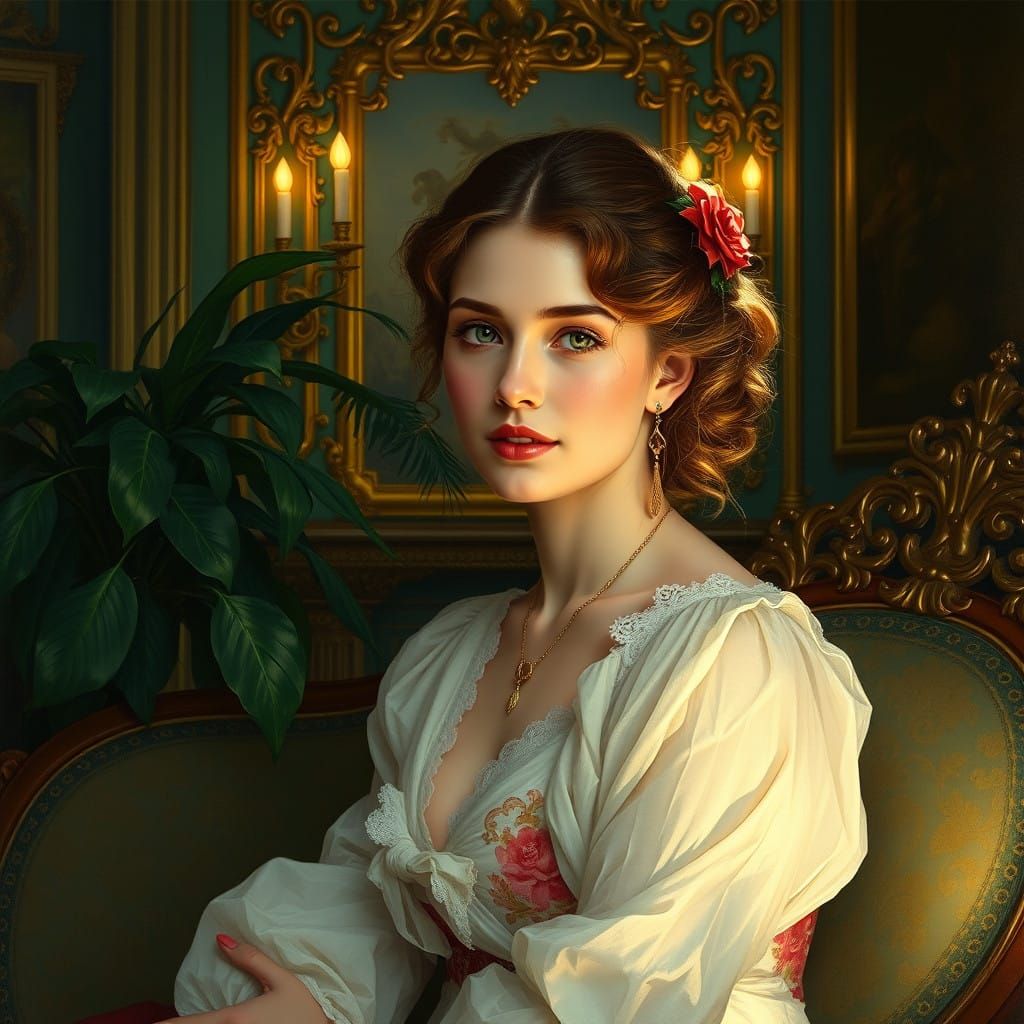 Majestic Beauty in an Opulent Setting