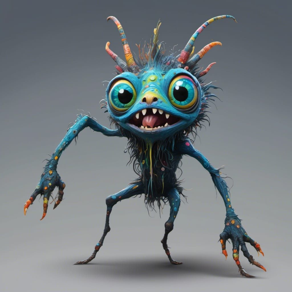 Ethereal Wisp Creature Illustration