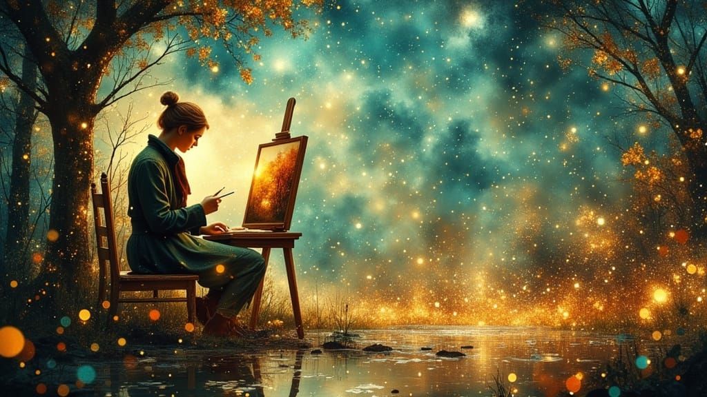 Magical Artists Creating Vibrant Worlds