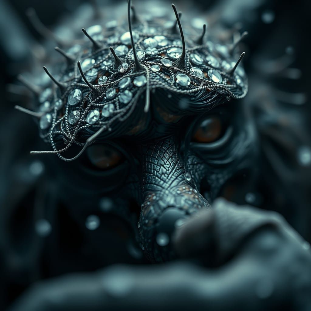 Hyperrealistic Creature in High Definition