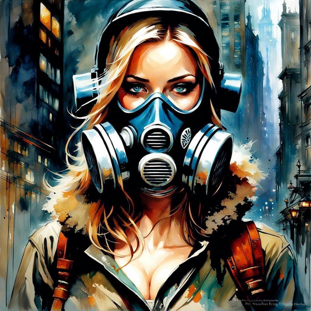 Astronaut Extracts Oxygen on Alien Planet