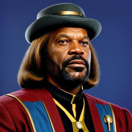 Worf as 1970s Pimp: Star Trek Mashup