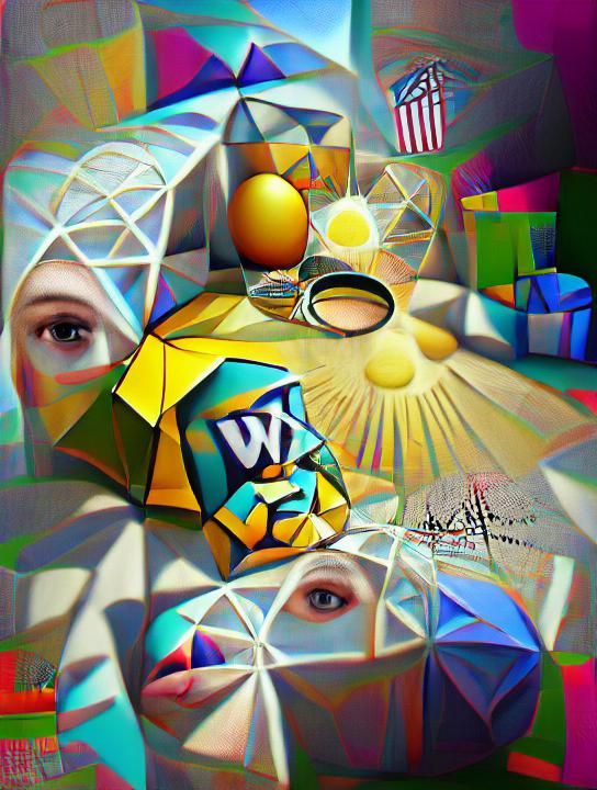 Abstract Pop Art: The Meaning of Existence