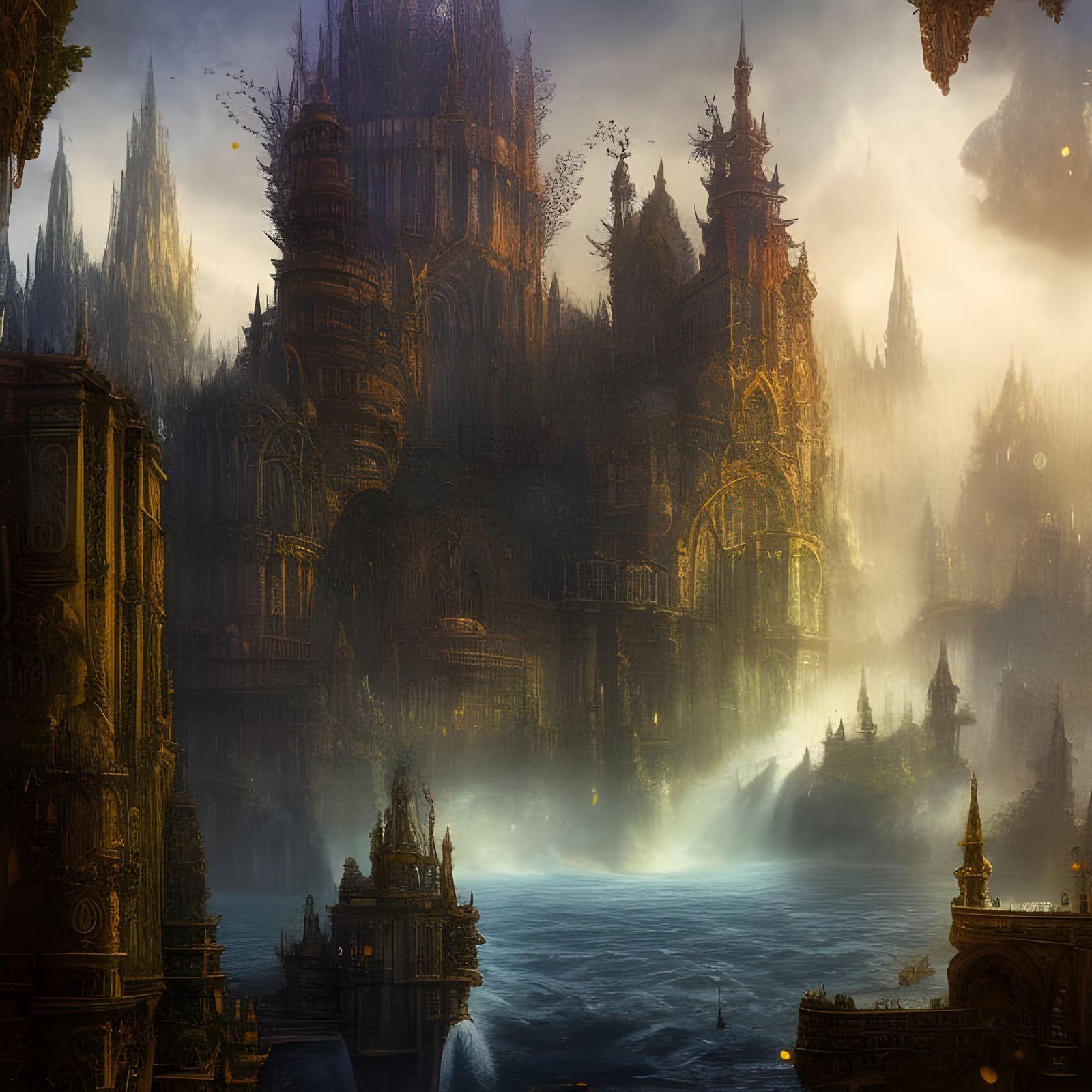 holy temple which springs from nothing