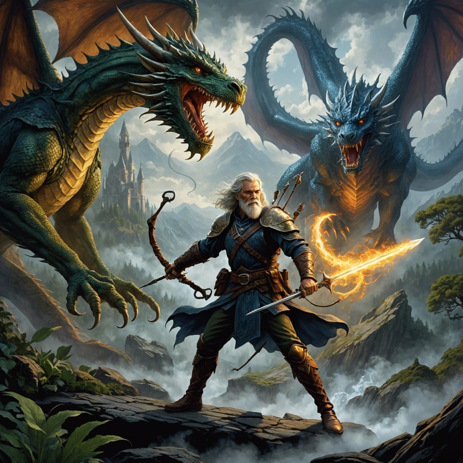 Dungeons and dragons boss fight