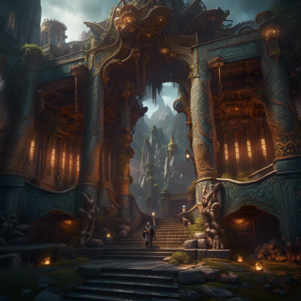 Immortals: Detailed Fantasy Concept Art