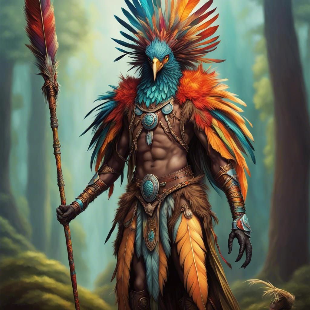Aarakocra Druid from DND