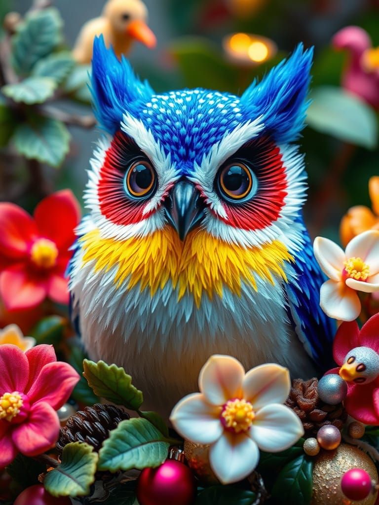 Enchanting Spring Fairy Oil Painting