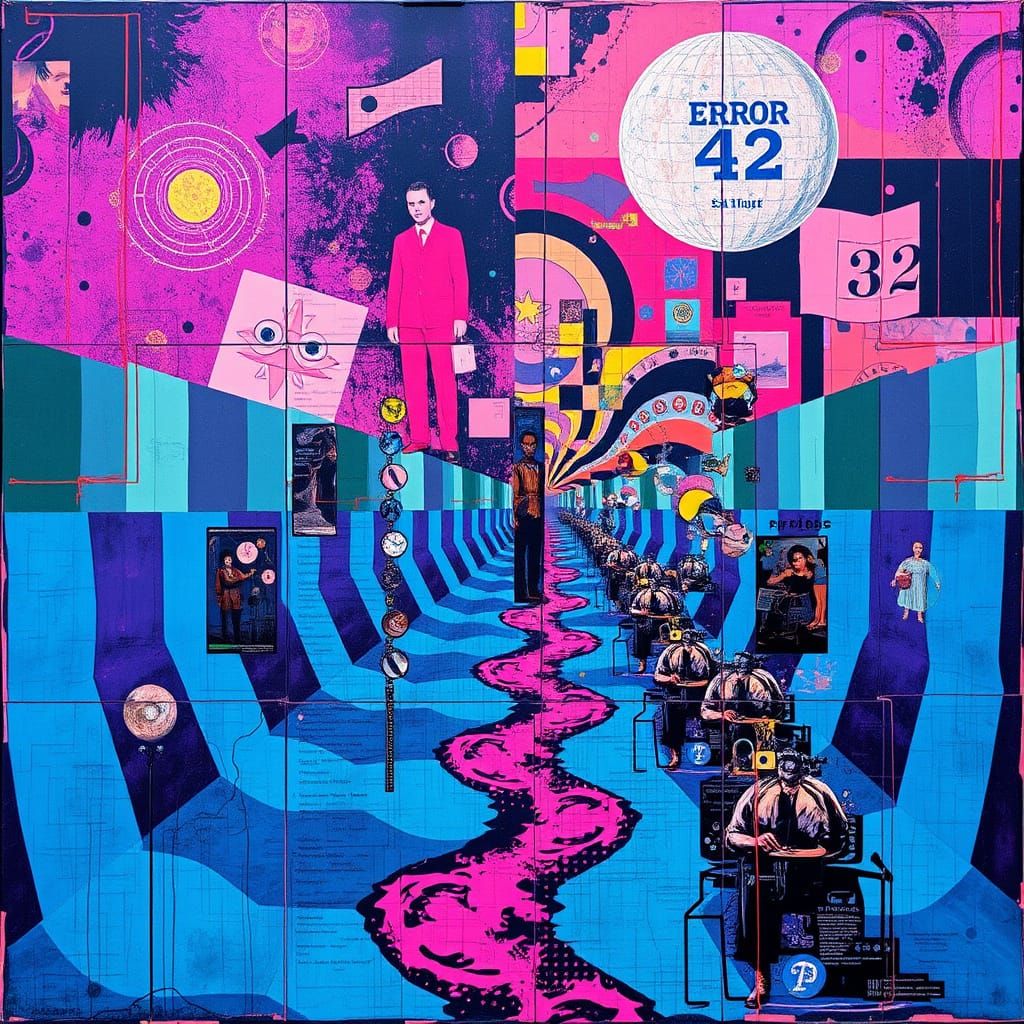 Infinite Regression in Psychedelic Color