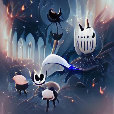 Hollow Knight Inspired Digital Art