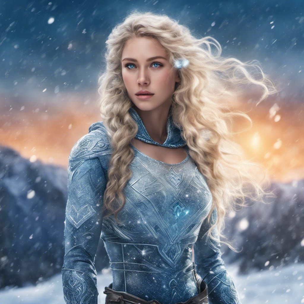 Asgardian Goddess of Winter Sports