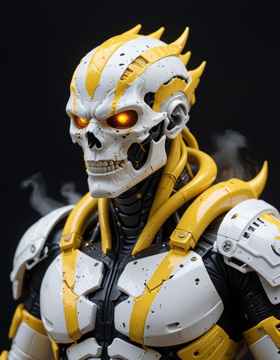 Apocalyptic Landscape in Vibrant Hues