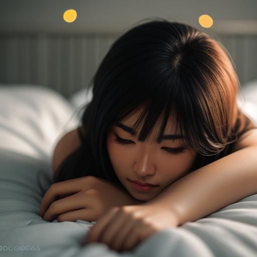 Intimate Moment: Two Women in Bed, Natural Lighting